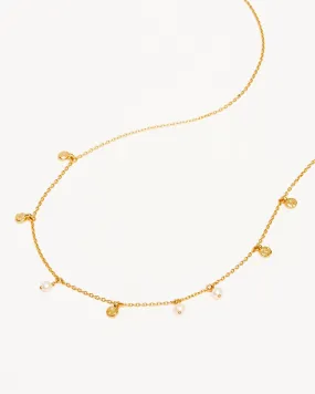 18k Gold Vermeil Endless Grace Pearl Choker