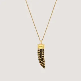 BLACK HORN NECKLACE