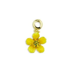 Buttercup Gold Tone Drop Charm