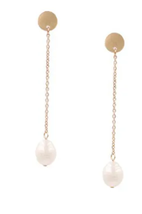 Dangly Pearl Earrings