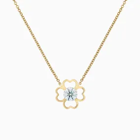 Diamond2 Flower Pendant