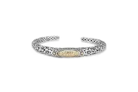 Ijen Bangle- Silver And Gold