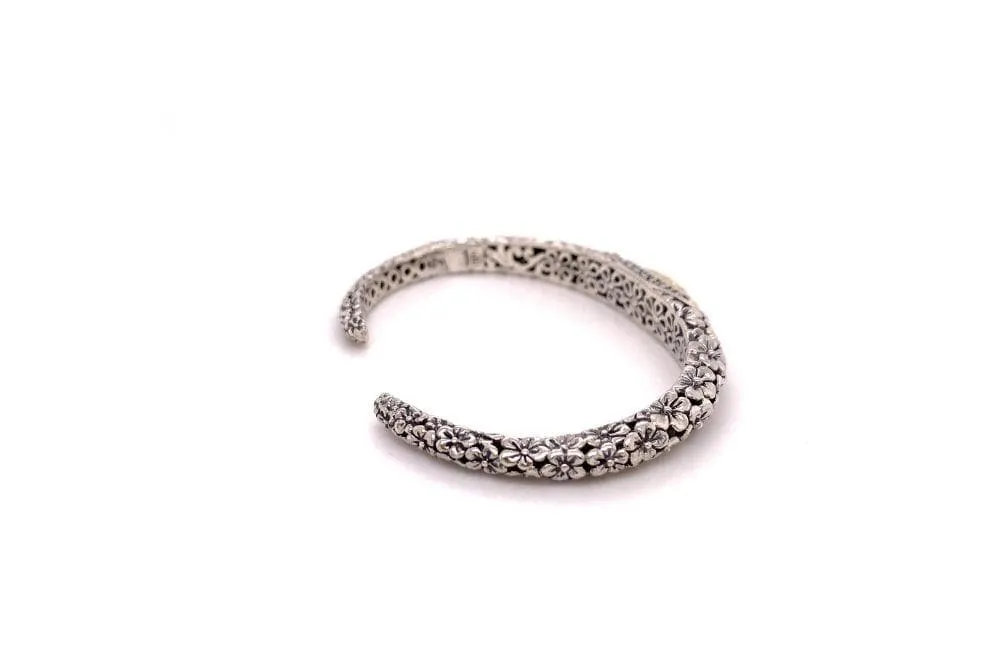 Ijen Bangle- Silver And Gold