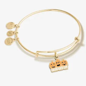 'Let's Get Lit' Charm Bangle Bracelet